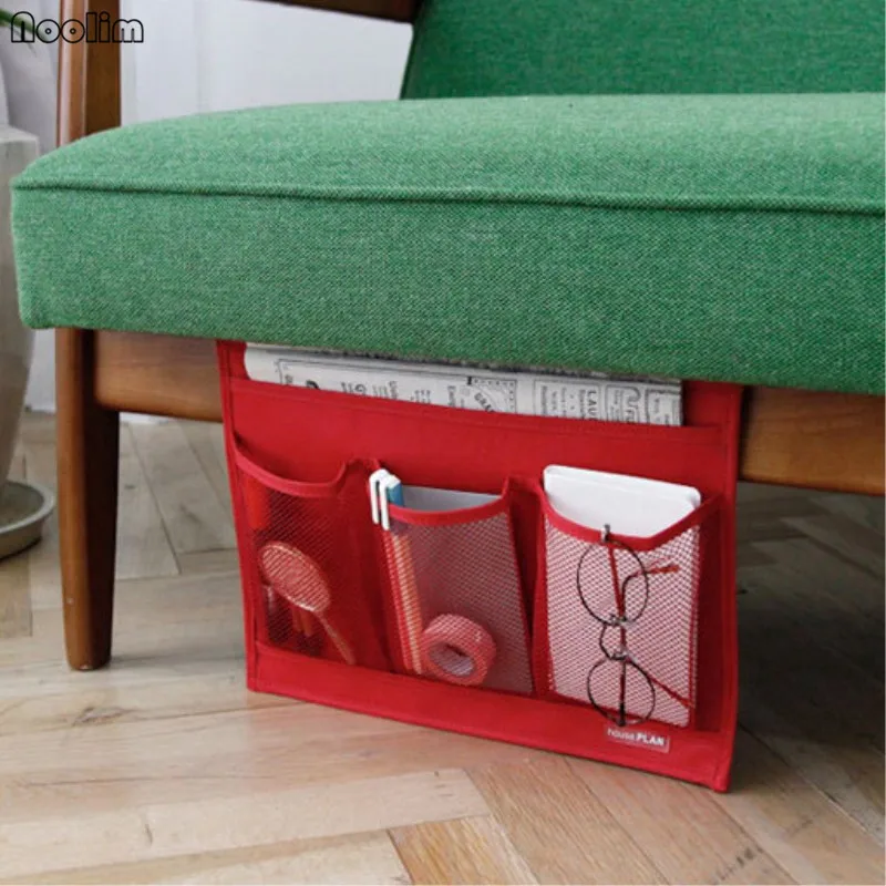 Прикроватная сумка для хранения NOOLIM подвесная домашняя кровати дивана журналов