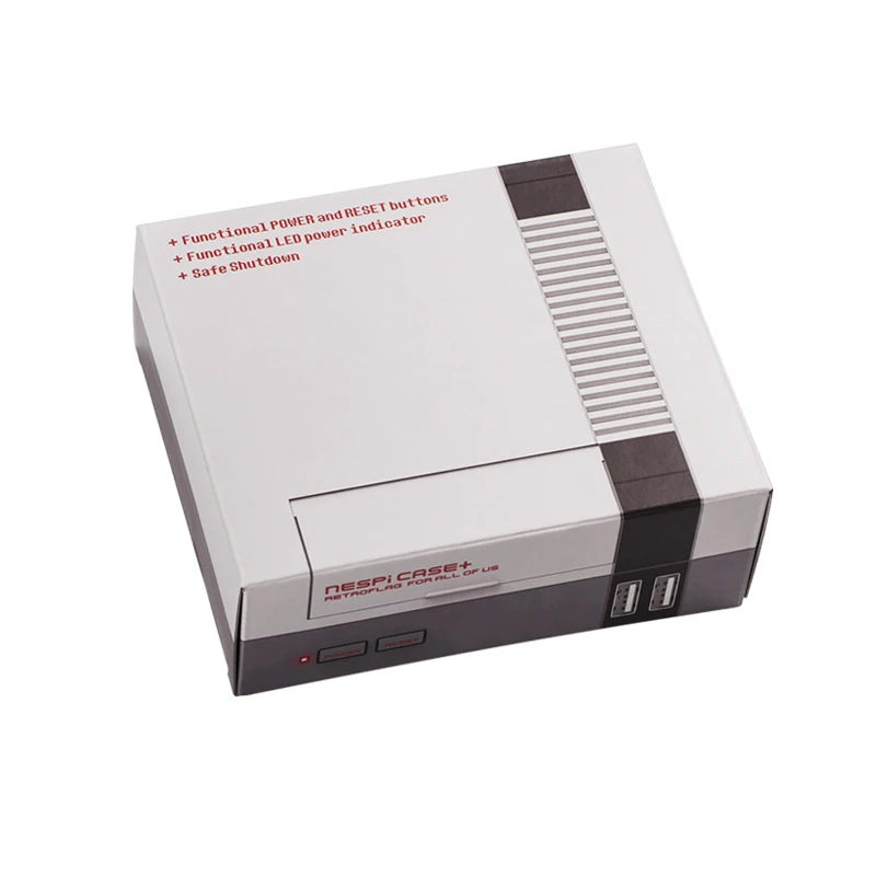 Чехол NESPi Plus Raspberry Pi 3 Классический чехол Retroflag NES Style коробка для Model B 3B