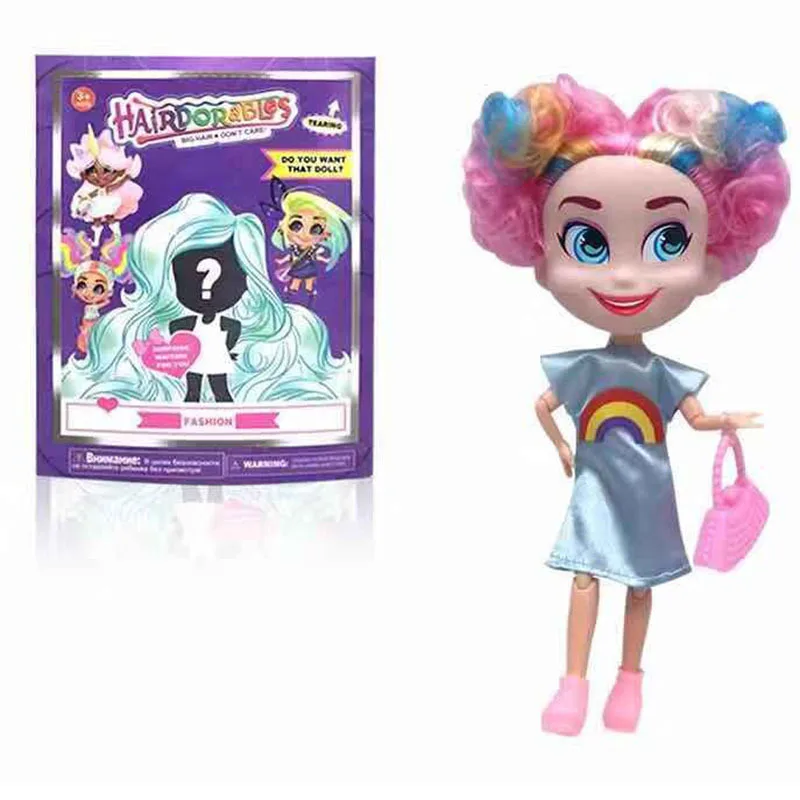 Новые модные куклы для девочек домашние детские Hairdorables детей фигурки популярные