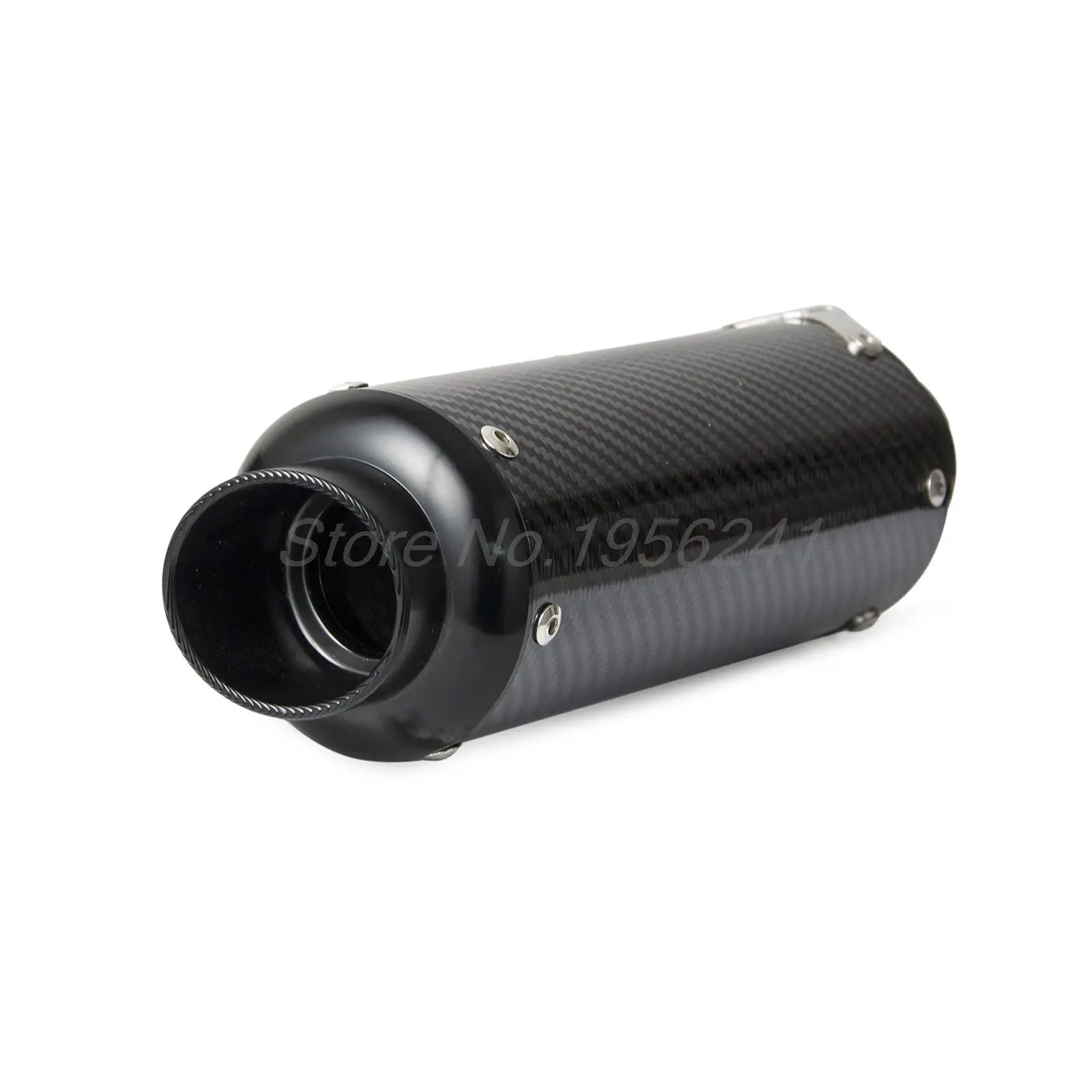 51mm Slip-On Pipe Carbon Fiber Exhaust Muffler For 125CC-200CC 250CC 300CC 350CC 450CC Etc Street Sport Racing Motorcycles | Автомобили и