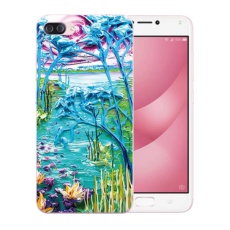 Чехлы для телефонов Asus Zenfone 4 Max ZC520KL прозрачные ТПУ 5 2 дюйма чехлы задней панели с