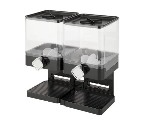 Квадратный диспенсер для зерновых хлопьев Настенный монтажный тип контейнер