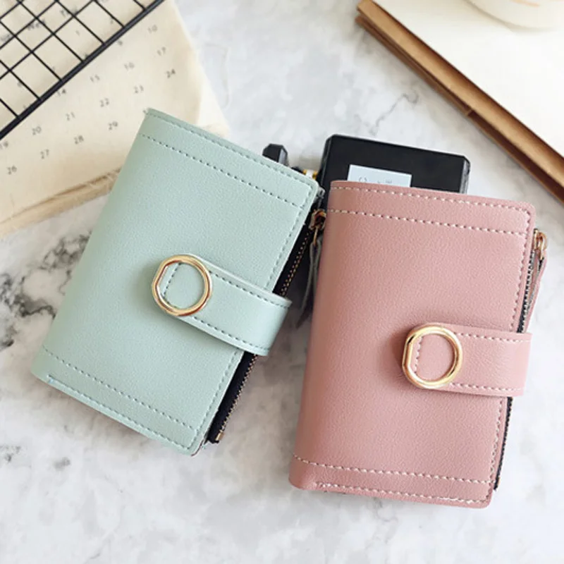 Популярный женский короткий кошелек брендовые дизайнерские женские кошельки с