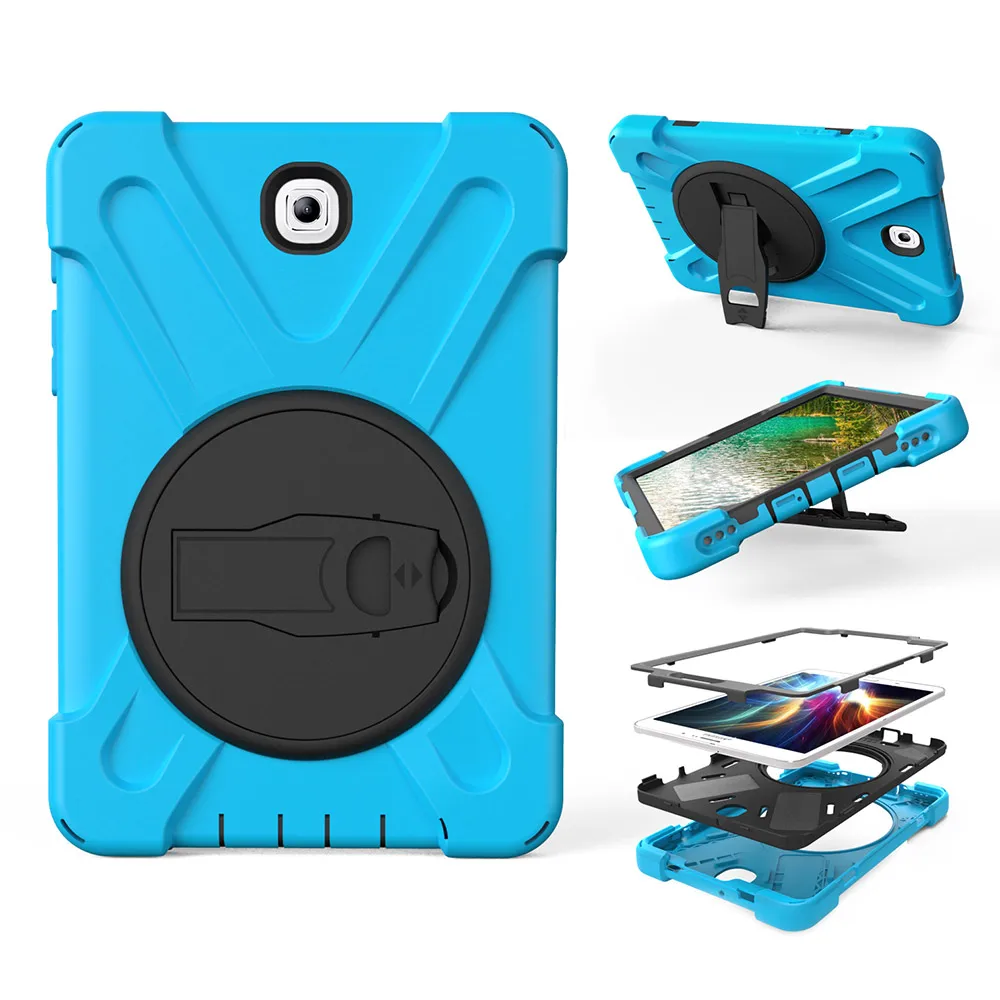 Чехол подставка для планшета Amor Heavy Duty гибридный жесткий чехол накладка Samsung GALAXY
