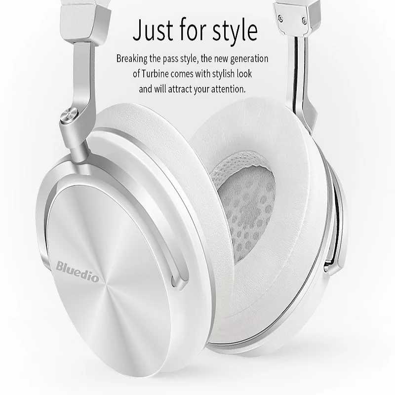 Original Bluedio T4 Bluetooth Headphone Active Noise Cancelling Stereo Sound Wireless Headset With Microphone For Phone &amp Music |