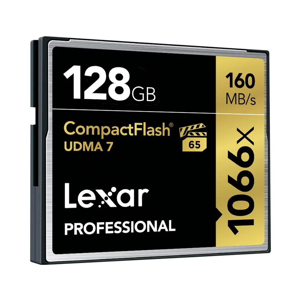 Lexar Tarjeta de memoria UDMA 7 128 gb CF 1066x32 gb hasta 160 МБ/с. cfast 64 gb tarjeta de flash compacta para vatideo Full HD/3D