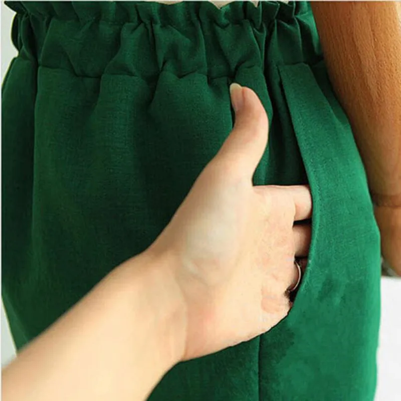 Женская офисная юбка карандаш элегантные миди юбки из хлопка с эластичной