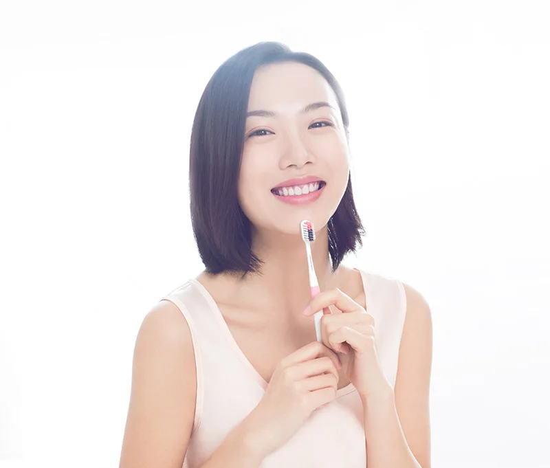 4 шт. Xiaomi бренд доктор б бас метод путешествия мягкой щетиной Зубная щётка 4 цвета 4 шт./компл. включают путешествия коробка для умный дом