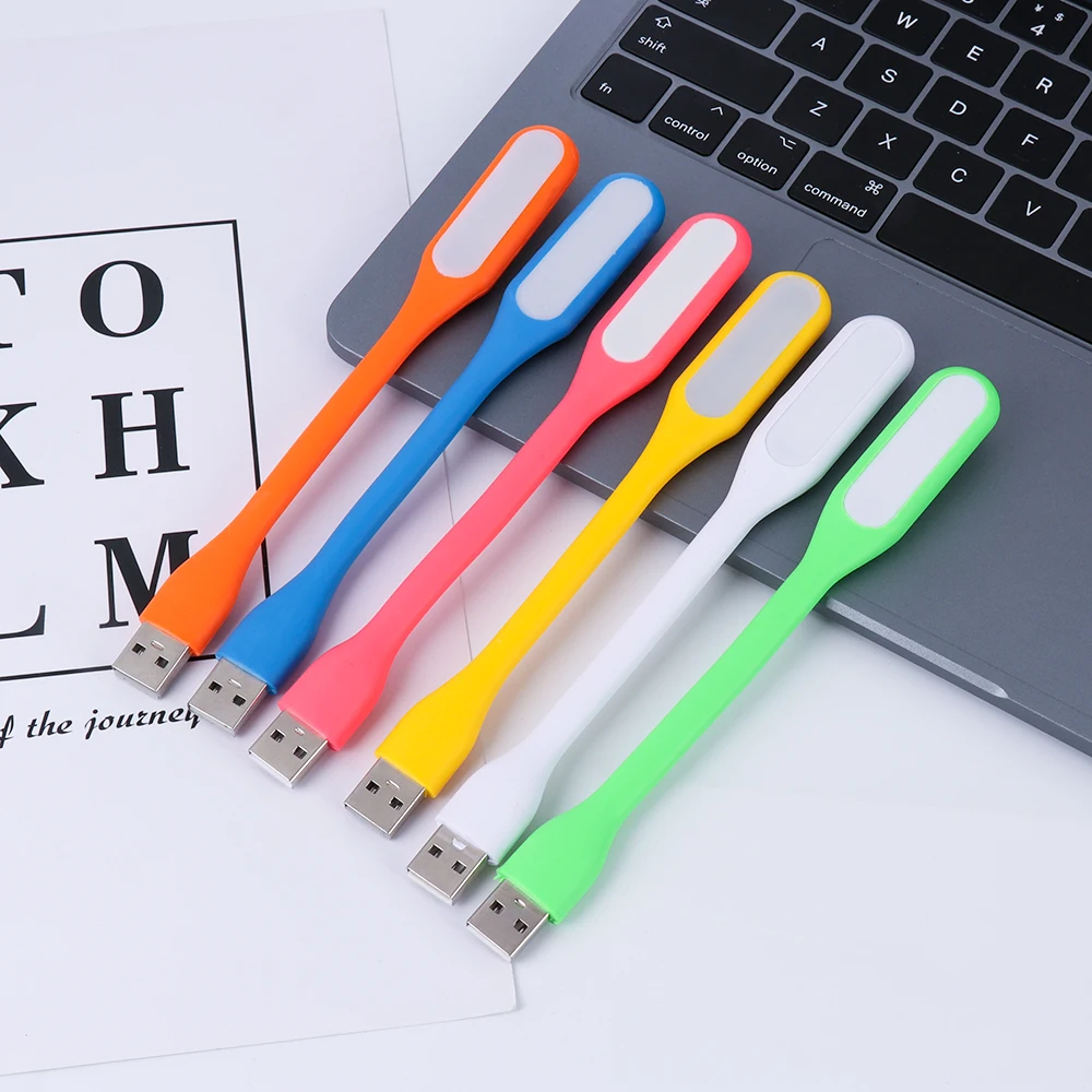 1 шт. Мини Портативный 2835SMD USB светодиодный светильник 5 в 1,2 Вт супер яркий книжный светильник лампа для чтения для внешнего аккумулятора ПК ноутбука
