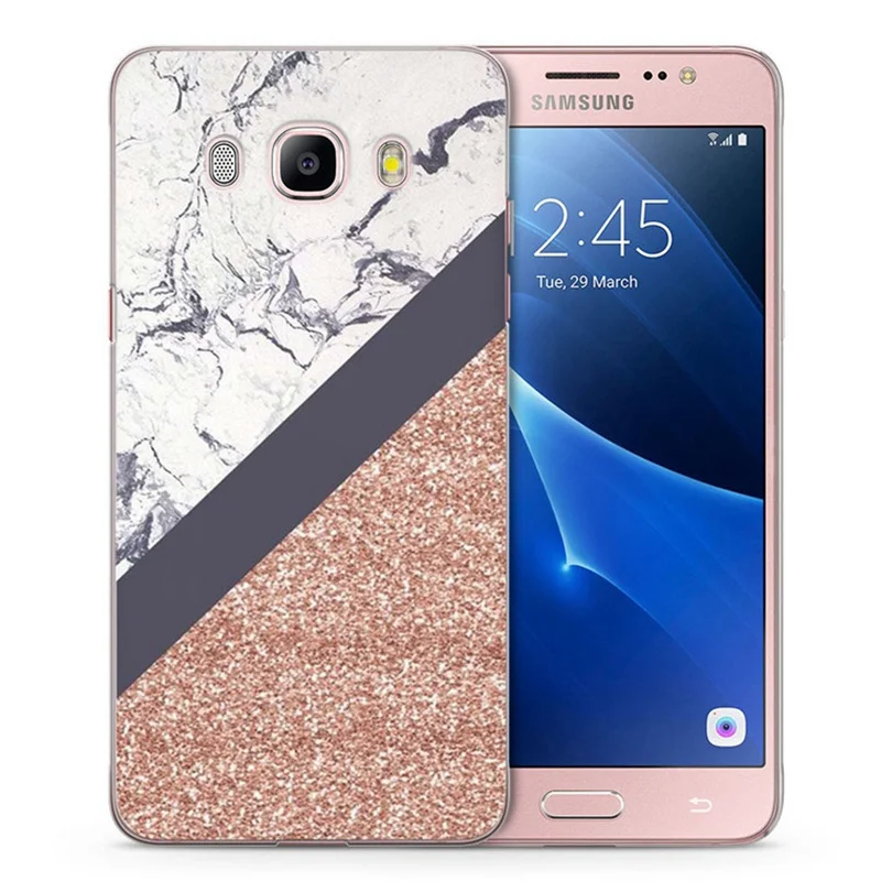 Чехол для Samsung Galaxy A3 A5 2016 2015 2017 prime J1 J3 J5 J7 красочный чехол из ТПУ Мягкий Мрамор manlada