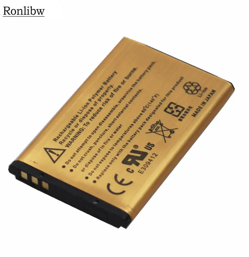 Аккумулятор Ronlibw для Nokia сменный золотой аккумулятор 2450 6100 6300 6021 6110 X2 6136 7180 3118 BL 4C