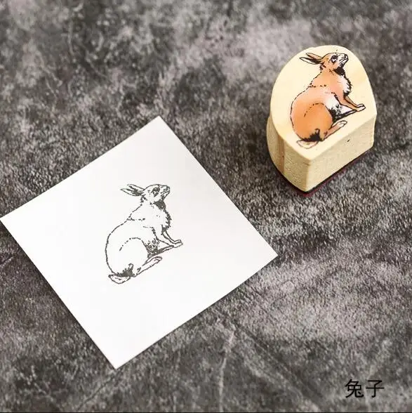 16 XINAHER лесные животные, белка листья штамп DIY деревянные и резиновые штампы для скрапбукинга канцелярские Скрапбукинг Стандартный штамп - Цвет: 16