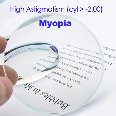 Myopia B SHAUNA 1,56 1,61 1,67 1,74 по рецепту CR-39 смолы Асферические стекла линзы от близорукости дальнозоркости дальнозоркость, оптические линзы для объектива - Цвет линз: Myopia B