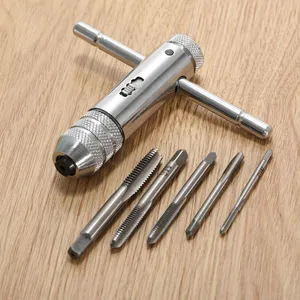 M3-M8, Т-образная трещотка, гаечный ключ, 5 шт.