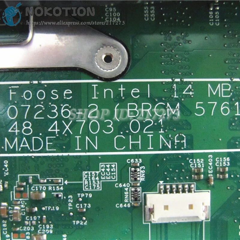 NOKOTION материнская плата для ноутбука Dell Latitude E5400 основная CN 0Y880K 48 4X703 021 Бесплатный
