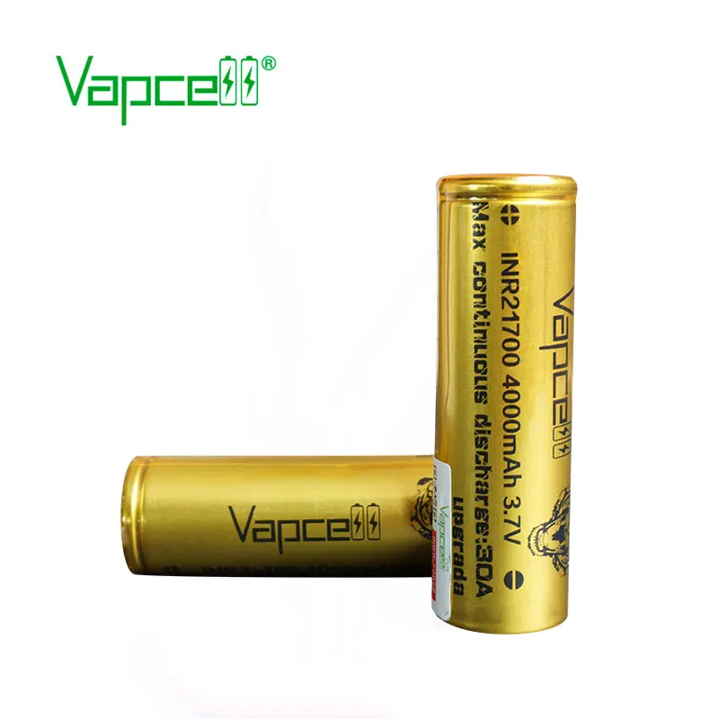 VAPCELL INR21700 батарея 1 шт. 4000 мАч 28A литиевая электрический инструмент 3 7 В vs keeppower