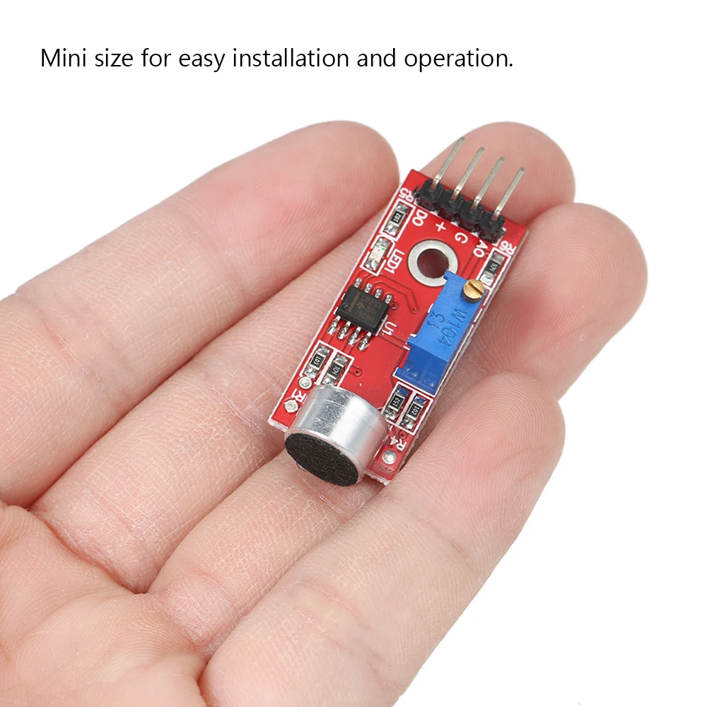 Мини микрофон с высокой чувствительностью и звуковым датчиком модуль голосового