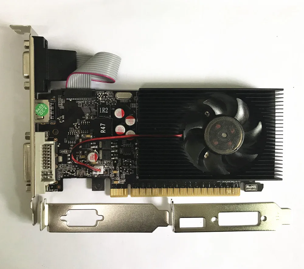 Новая мини Видеокарта ITX HPTC с половинной высотой оригинальная видеокарта GT740 4G 128