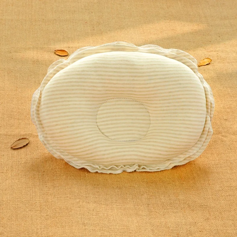 Хлопковая детская подушка для новорожденных Подушка сна в форме Луны и плоской