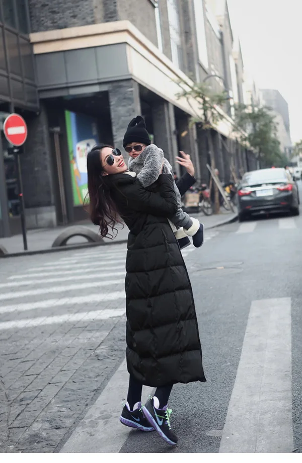 Новинка Зима 2020 длинный пуховик плотный Теплый Тонкий Модный женский высокого