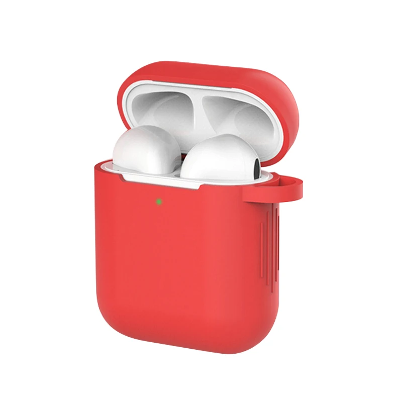 07 Чехол для наушников Apple AirPods 2 силиконовый чехол беспроводной Bluetooth наушники Air Pods Чехол защитный для AirPod Silm чехол - Цвет: 07