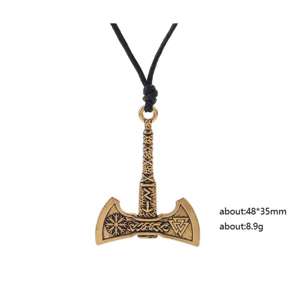 Skyrim готический 3D металлический молоток кулон ожерелье s Mjollnir Тор подвеска в виде молотка норвежский викинг Ретро Руна мужские ювелирные изделия ожерелье подарок