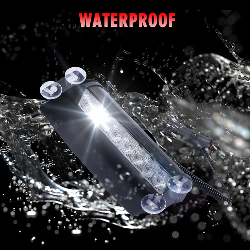 8 светодиодный автомобильный грузовик тире стробоскоп вспышка светильник