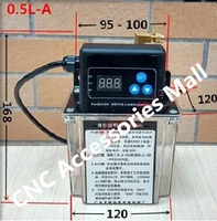 0 5l automatic lubrication pump 220v digital electronic timer oil pump for cnc router