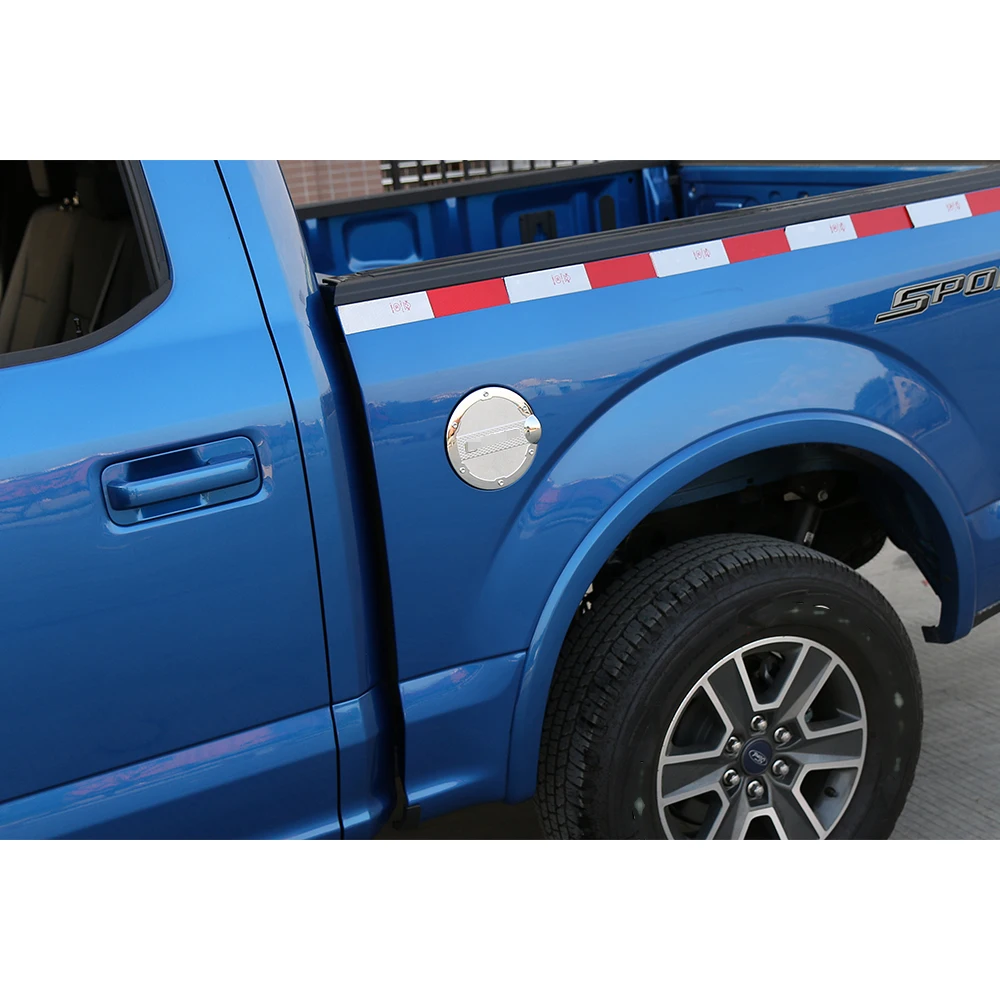 Крышка топливного бака SHINEKA крышка бензобака масляной двери Наклейка ABS для Ford