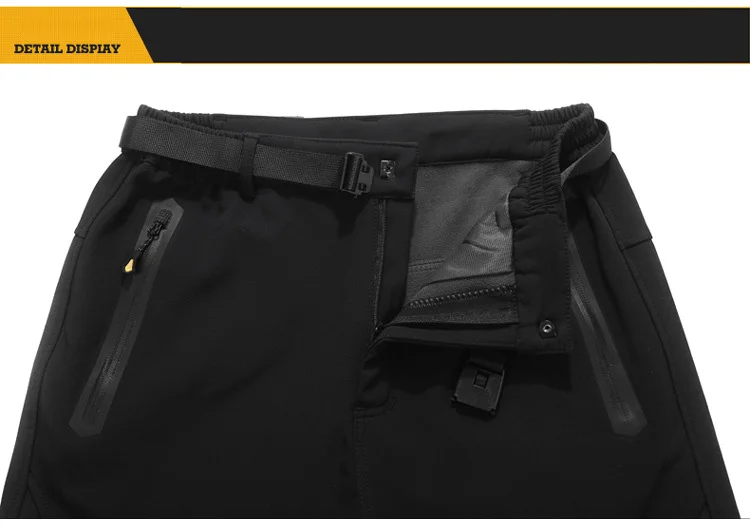 9XL Мужские Водонепроницаемые Софтшелл брюки уличные эластичные походные треккинговые рыболовные альпинистские лыжные теплые флисовые штаны