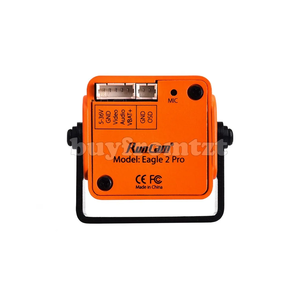 

RunCam Eagle 2 Pro WDR FPV Camera 800TVL COMS 16:9/ 4:3 NTSC/PAL Switchable Orange