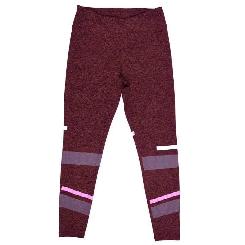 New Harajuku fitness legging athleisure autumn wine red sexy leggings women clothing 2018 fashion patchwork jeggings pants | Женская