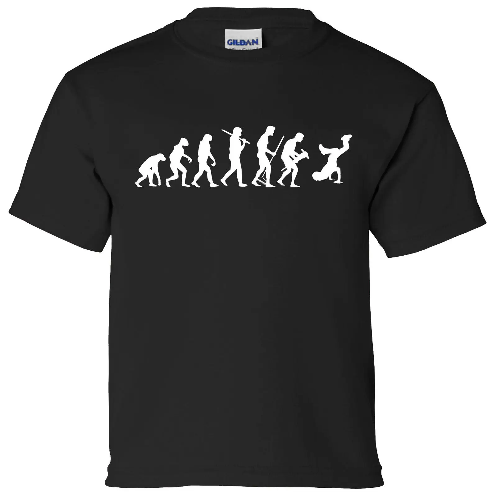 EVOLUTION OF BREAK футболка для танцев мальчиков и девочек хип-хоп уличный городской