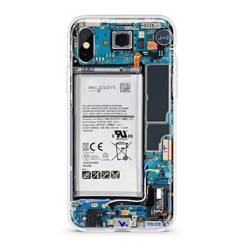 Креативный Мягкий ТПУ чехол для iPhone 7 8 Plus X 6 S 5 5S SE Beer Gameboy телефон батарея