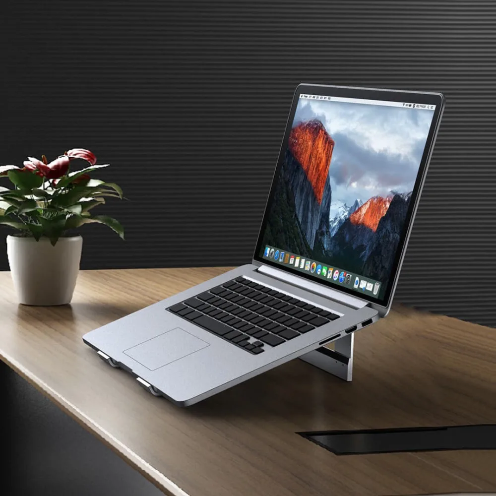 Оригинальная l подставка для ноутбука xiaomi mijia iQunix 15 дюймового из алюминиевого