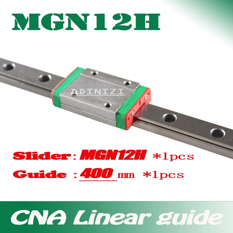 Kossel Mini для 12 мм линейная направляющая MGN12 L 400 + MGN12H длинная каретка ЧПУ X Y Z ось 3d