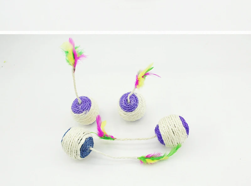 Кошка котенок игрушка роликовый сизаль Когтеточка Смешные для кошек и котят