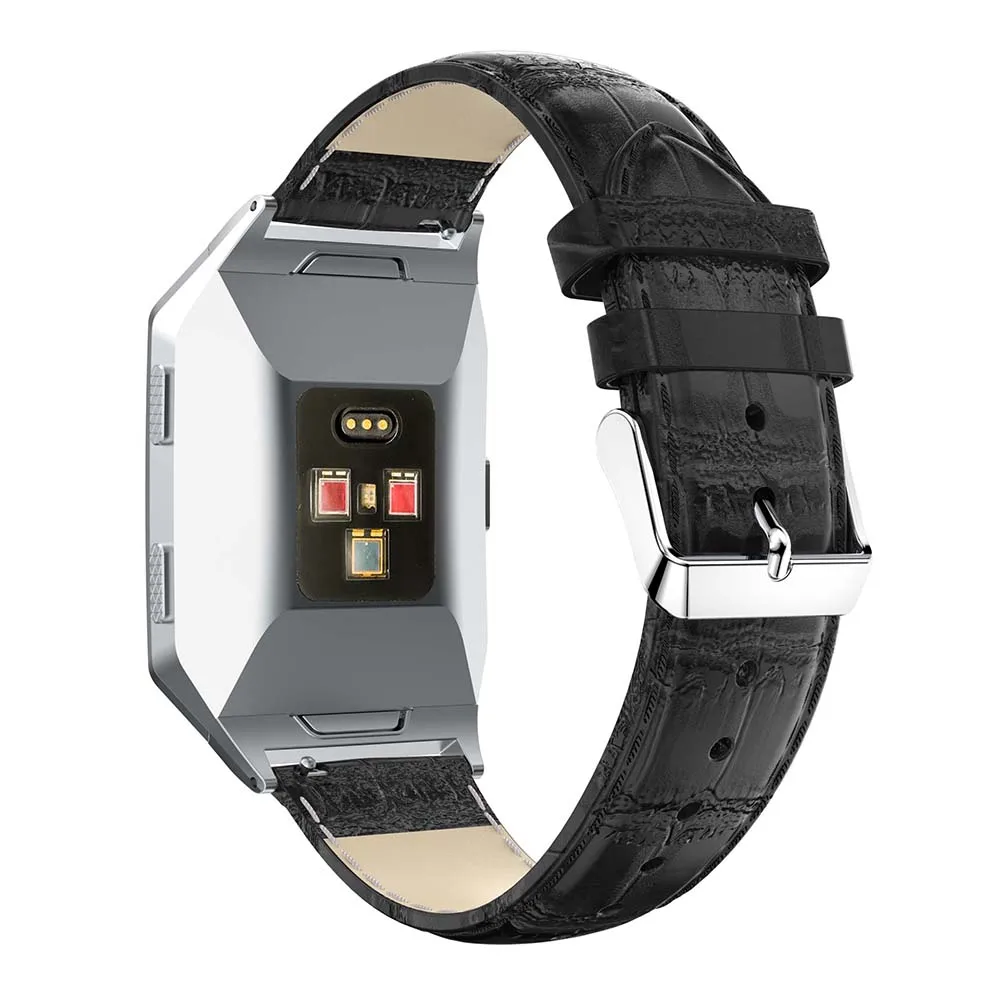 Кожаный ремешок для часов Fitbit Ionic Смарт часы браслет спортивный сменный Браслет для часов часы ремешок аксессуары