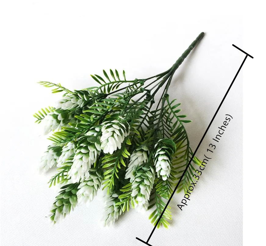 Искусственные растения искусственные ягоды ветки сосна конус ананас трава