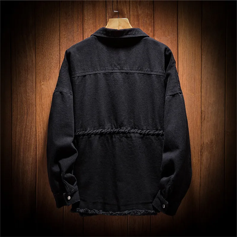 Новинка 2018 осенние мужские тренчи куртка с воротником повседневные джинсовые