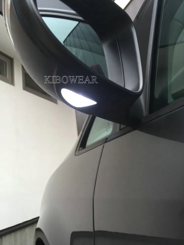Парный Светодиодный прожектор приветственные лампы для VW Golf MK6 GTI 6 MKVI Touran 2011- Замена под боковым зеркалом
