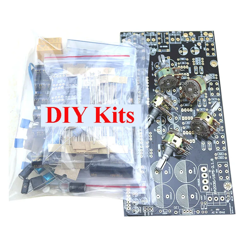 Lusya LM1875 усилитель платы 2 1 канальный басов дифференциальный BTL diy