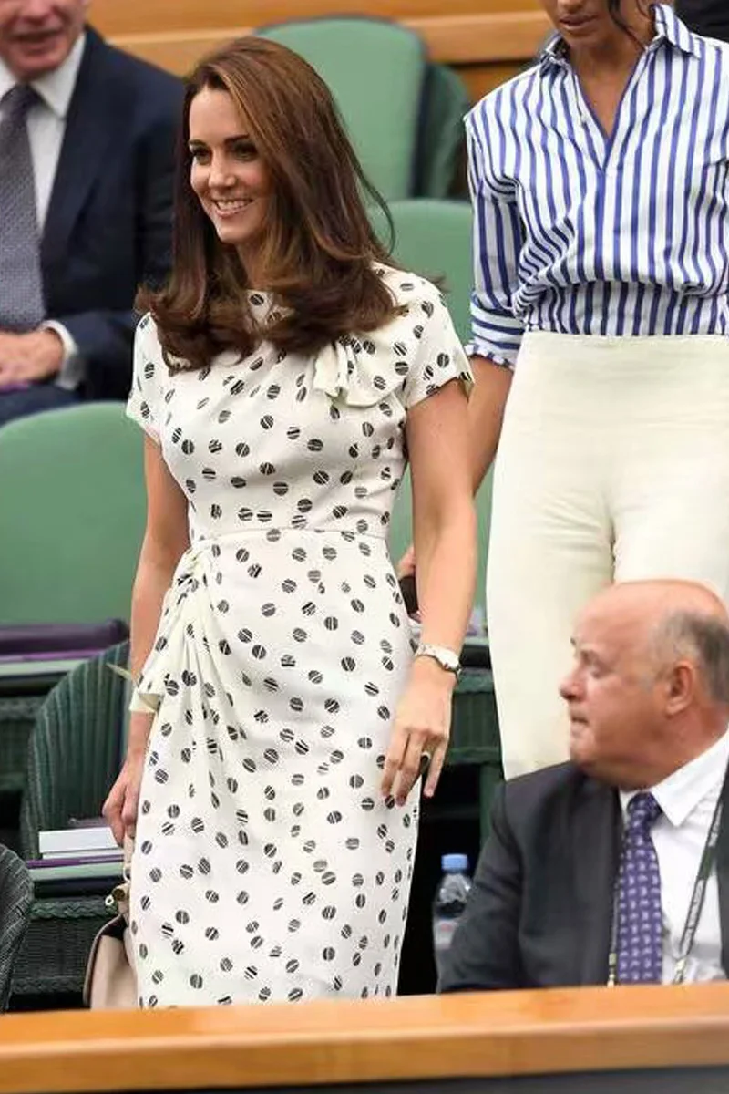 Женское винтажное платье карандаш Kate Middleton повседневное и вечернее в горошек для