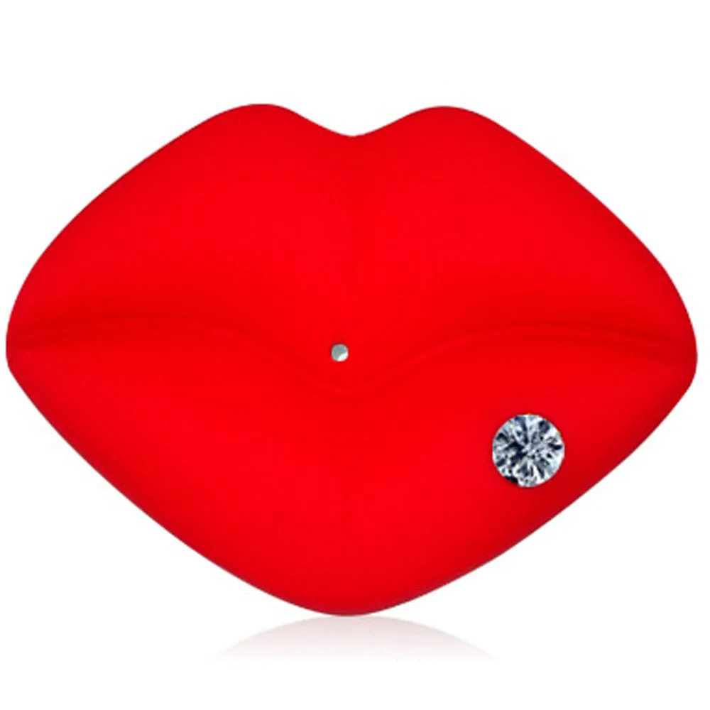 diamond red Безопасная силиконовая соска малыша с бриллиантами для маленькой девочки, Сексуальная соска-пустышка, Прямая поставка - Цвет: diamond red