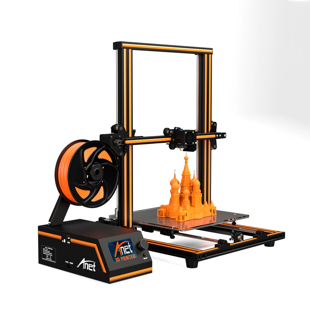 Anet E12 E16 3D принтер предварительной сборки DIY Высокая точность экструдирования