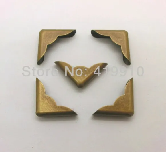 

Бесплатная Shipping-100PCs Античная бронзовая книга Скрапбукинг Альбомы меню папки треугольник 23x17 мм J1321