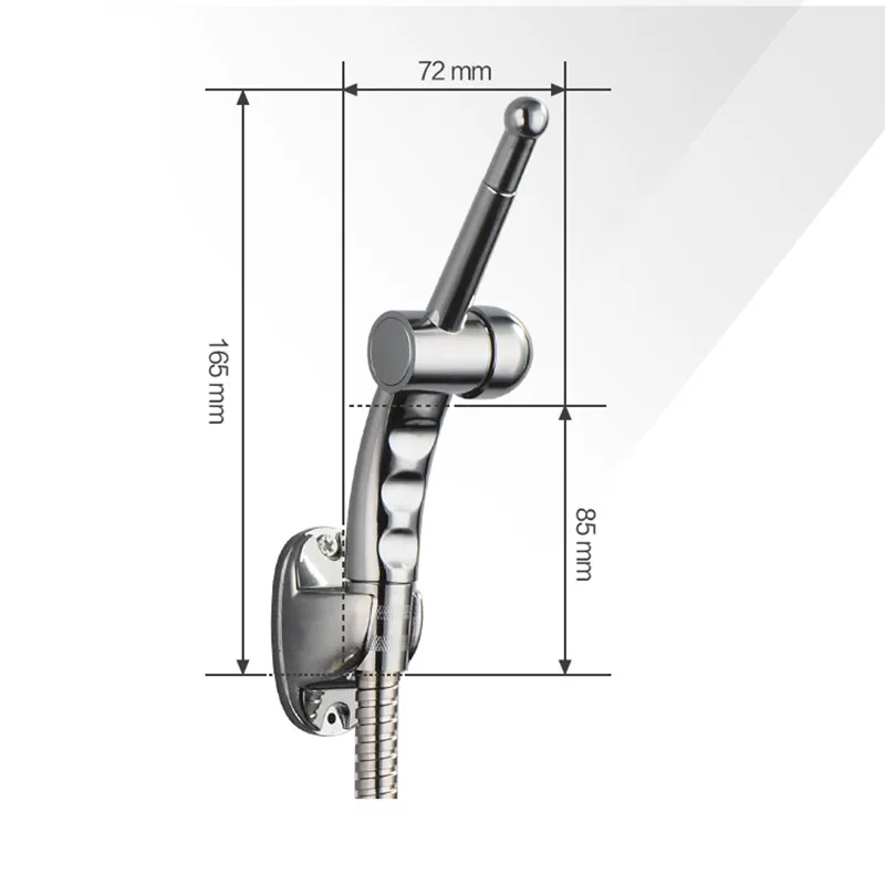 Душ распылитель Wetips для биде портативный гигиенический смеситель ануса лейка