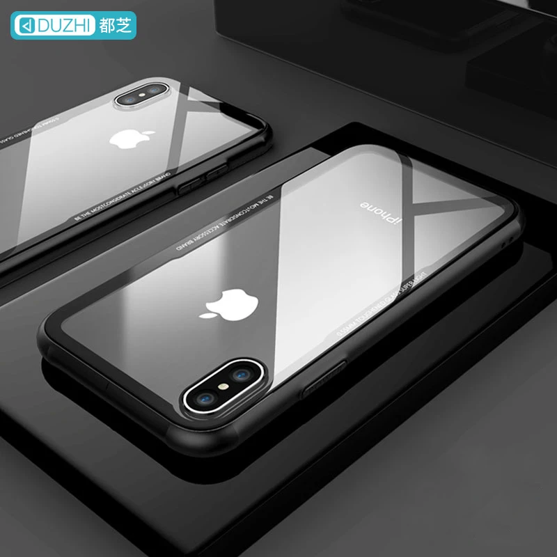 Чехол для iphone X 100% оригинальный брендовый глянцевый чехол Duzhi задняя крышка из