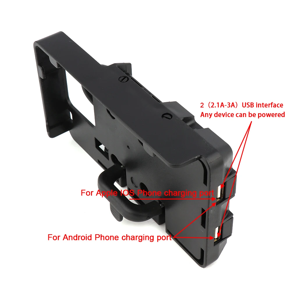 Кронштейн для навигатора телефона с USB зарядкой BMW R1200GS LC adventure 13-17 S1000XR R R1200RS R1200R