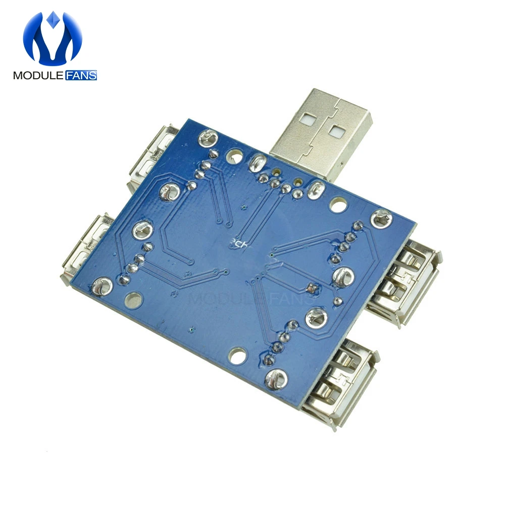 DC 5V usb хаб USB2.0 HUB концентратор 4 муфтовый стыковочный USB плата расширения Модуль Diy